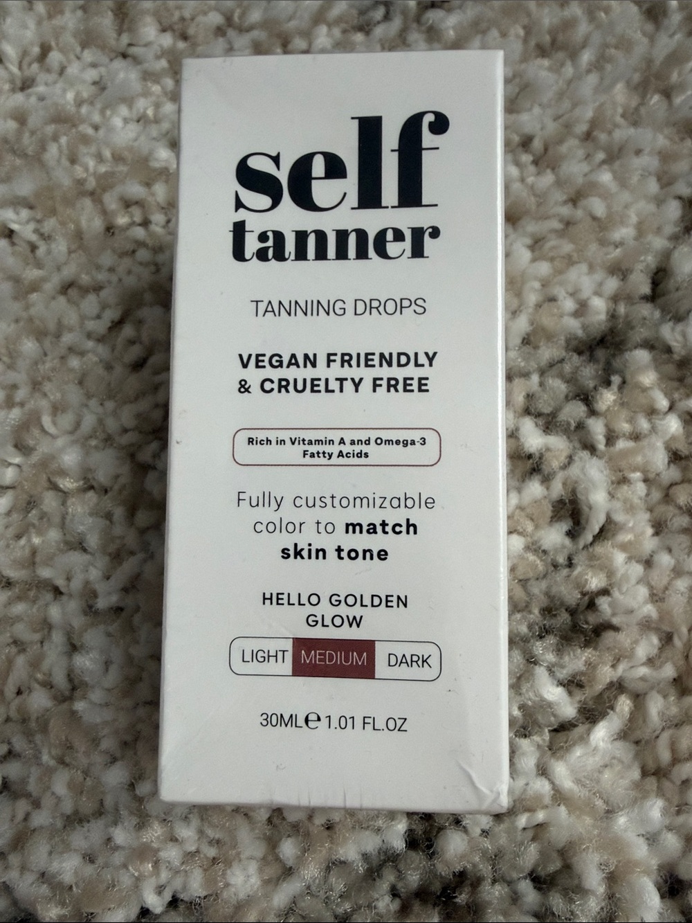 Tanning Drops — Medium Golden Glow